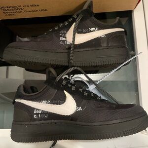 Off white Air Force 1s